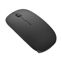 Wiwu Wimice Lite Wireless Black Rechargeable Silent Mouse #WM101-C