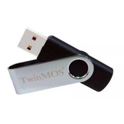 TwinMOS X3 128GB USB 3.1 Gen 1 Black-Silver Pen Drive
