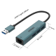 ONTEN OTN-5226 4 in 1 USB 2.0 to RJ45 (100) + USB2.0*3 Hub