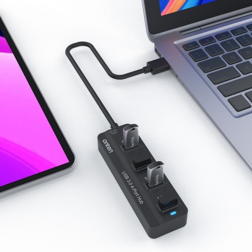 Onten USB 3.0 4-Port Hub High Quality Long Cable
