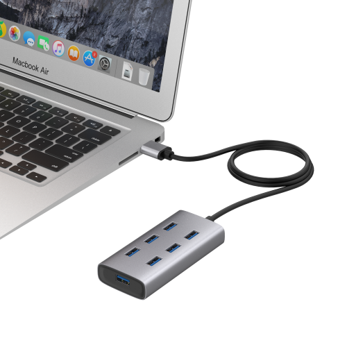 ONTEN OTN-8108 7 Port USB 3.0 Hub Docking Station