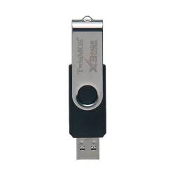 Twinmos X3 64GB USB 3.1 Gen 1 Black-Silver Pen Drive
