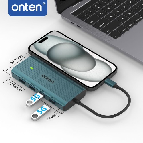 Onten 11 in 1 USB-C Multi-function docking station