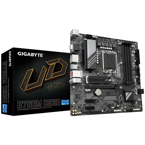 GIGABYTE B760M DS3H DDR4 mATX Motherboard