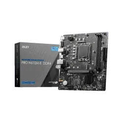 MSI PRO H610M-E DDR4 mATX Motherboard