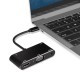 Onten Dual Display Port HDMI/VGA/Audio/USB 3.0 Hub With PD Charger