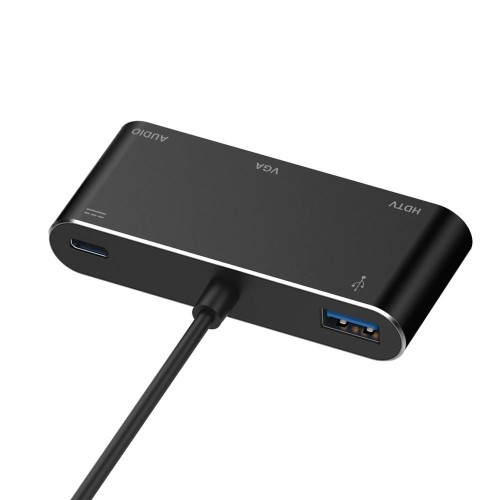 Onten Dual Display Port HDMI/VGA/Audio/USB 3.0 Hub With PD Charger
