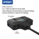 Onten USB 3.1 Gen1 5G Hub with Gigabit Ethernet Card