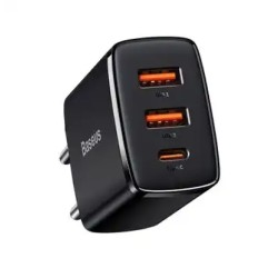 Baseus Compact Quick Charger 2U+C 30W EU