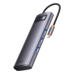 Baseus Metal Gleam Series 8-in-1 Type-C HUB Adapter