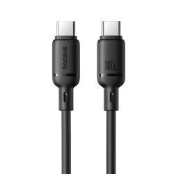 Baseus Silky Series Fast Charging Cable Type-c to Type-C 100W 1m Cluster Black P10377704113-00