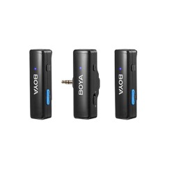 Boya BOYALINK A2 All-In-One Design Wireless Microphone System Without Charging Case