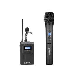 Boya BY-WM8 PRO-K3 UHF Camera-Mount Wireless Handheld Microphone