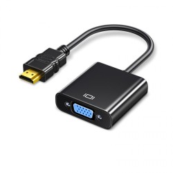 Dtech DT-2910 HDMI to VGA Convertidor Female-Male 1080p HDTV Cable