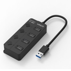 Onten OTN-5302 4-Port HUB USB 2.0 Hub with Switch