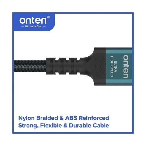 Onten OTN-HD183 HDMI 2.1 Male to Male 3 Meter 8K Cable Black